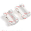 Kit reparación puerta combustible Civic 01-05 blanco