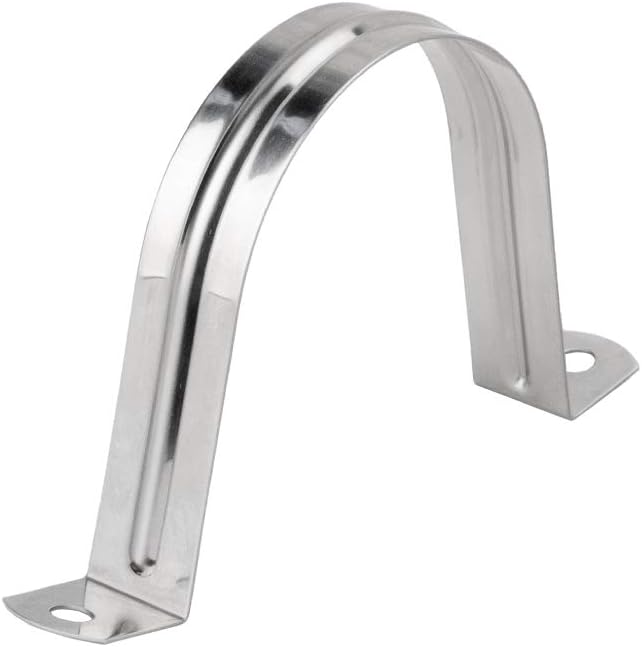 Perchas manguera acero inox anclajes 2.5pulg set 5