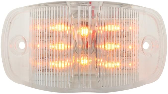 Marcador con luz sellada 14 LED lente transparente