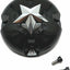 4 Tapacubos Rueda Negro Brillante 3.25" Diámetro
