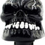 Pomo palanca cambios forma calavera negro
