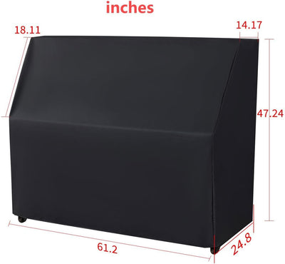 Cubierta piano forro algodón grueso impermeable anticolisión