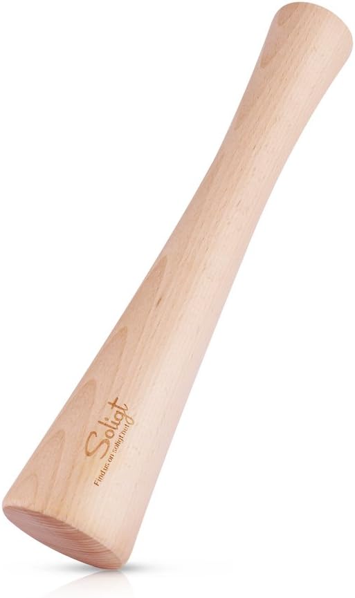 Machadora chucrut madera 12" para tarros Mason