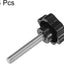 4 Perillas Estrella M10 Acero Inox 304 Negro