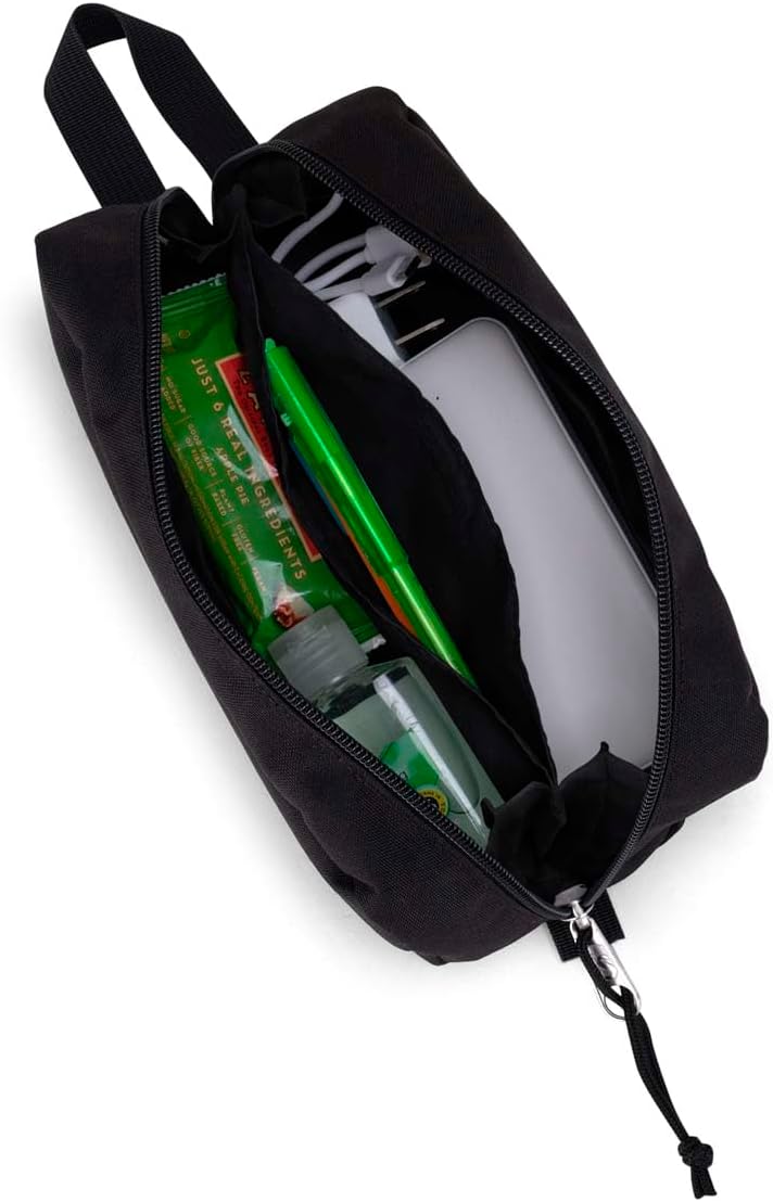 Bolsa con apertura acordeón 3 divisores y bolsillo interno