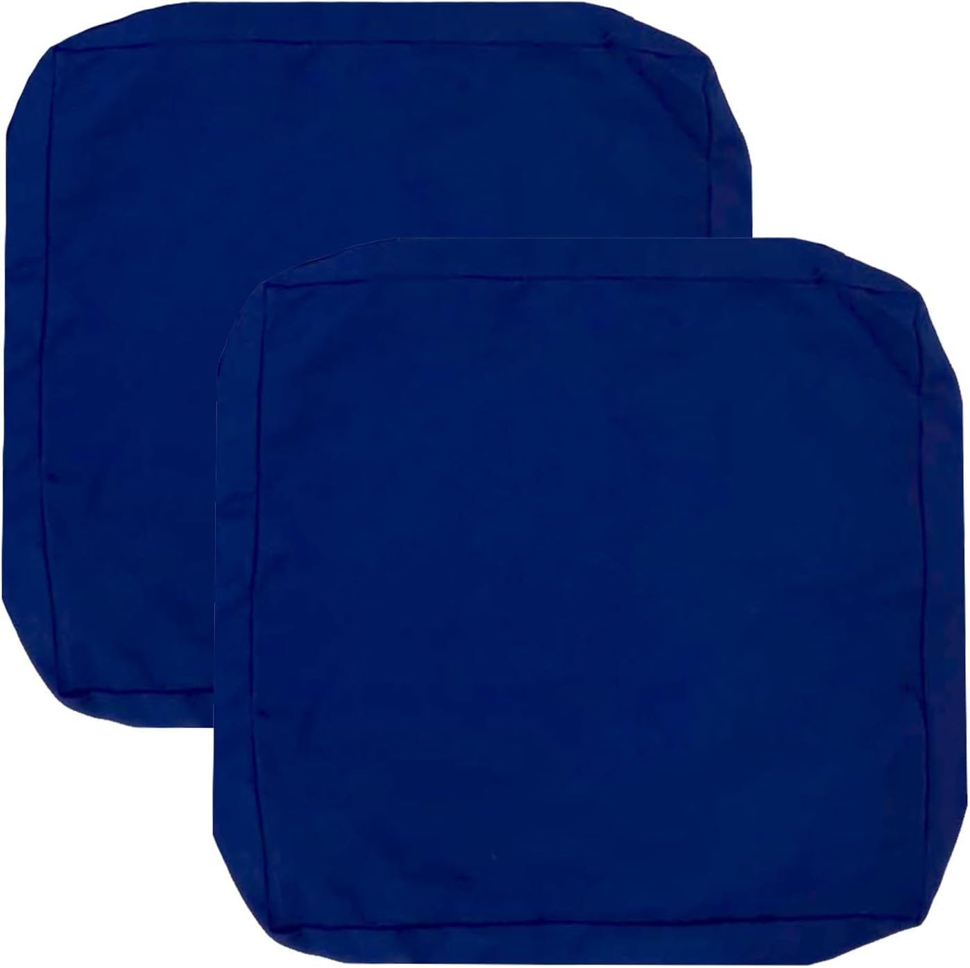 Fundas cojín patio 20x20" impermeables pack 2