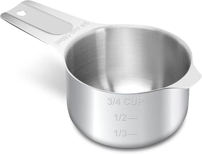 Taza medidora acero inox 6oz para cocinar