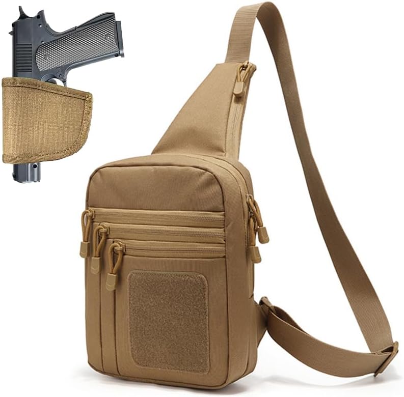 Bolsa cruzada oculta para hombre CCW Sling Bag EDC