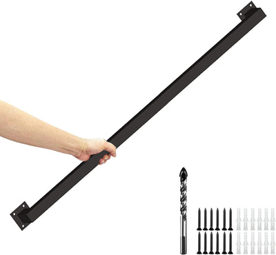 Barandilla hierro negro 5ft escaleras antiderrap