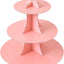 Torre soporte cupcakes 3 niveles para fiestas y bodas