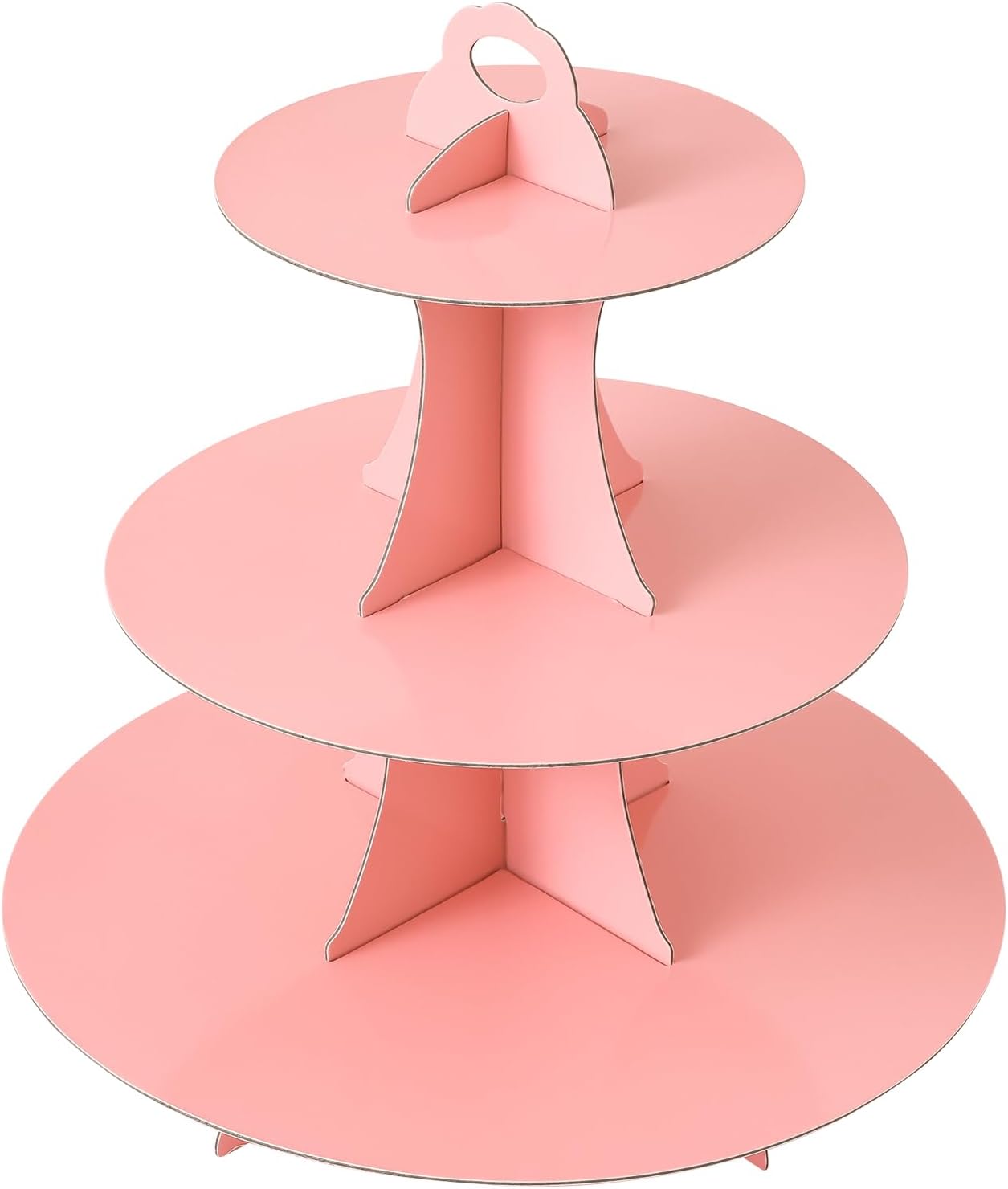 Torre soporte cupcakes 3 niveles para fiestas y bodas