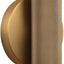 Aplique pared latón 2 luces enchufe E26 dorado vintage