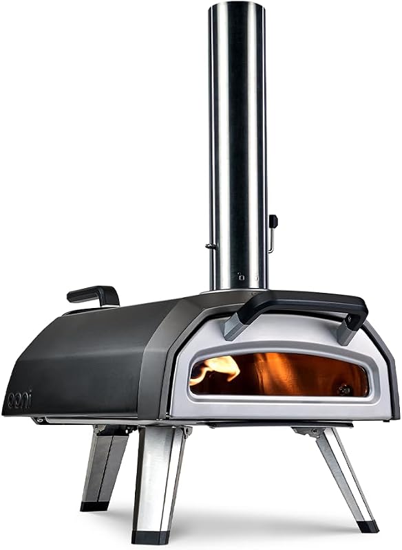 Horno pizza aire libre multi-combustible con piedra