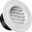 Rejilla ventilación soffit 4pulg malla ABS