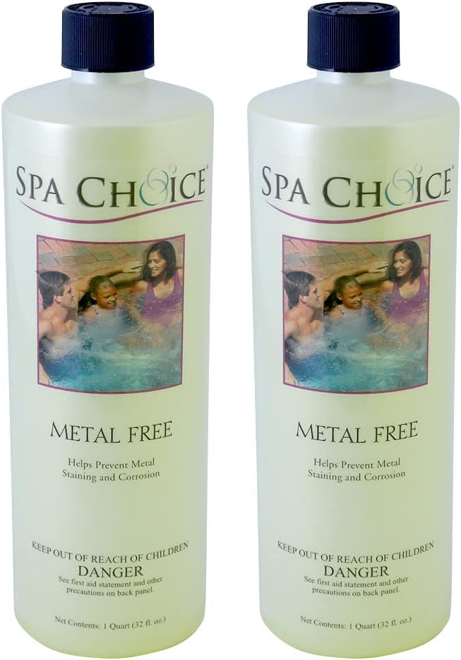 2 Pack Metal Gone para Spa y Tina Hidromasaje