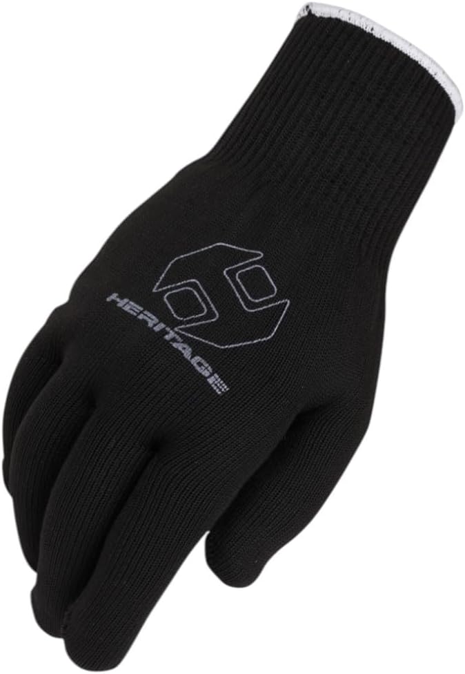 Guante cuerda 12unid color negro 11pulg