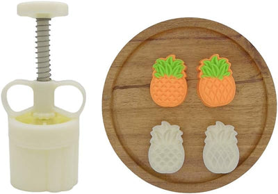 2 Sellos Piña Grosor Ajustable para Pastel Luna Moldes Festivales