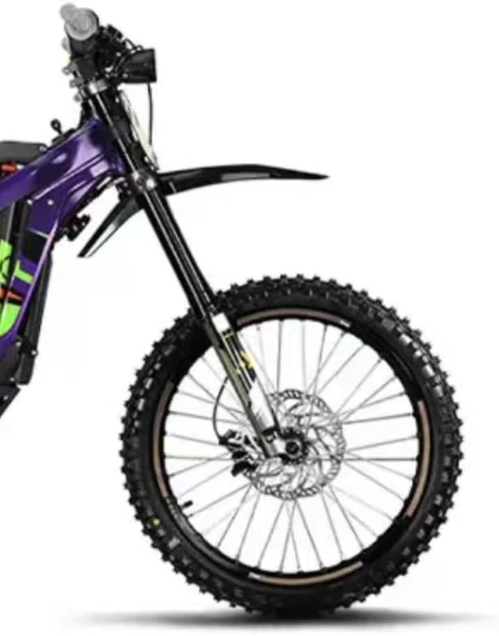 Guardabarros delantero motocicleta eléctrica fibra carbono