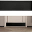 Placa silicona autoadhesiva para puerta 6x28pulg color negro