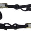 Cremallera de sujeción Integra pack 4 negro