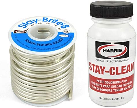 Set soldadura Stay-Brite #8 rodamiento plata