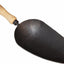 Paleta forjada acero templado boro mango madera ceniza 13.5pulg