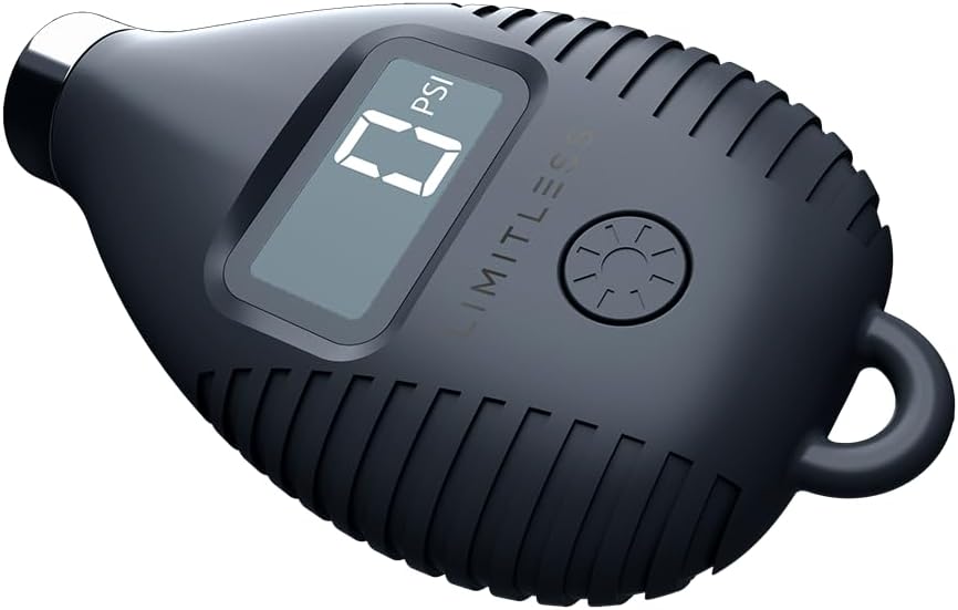 Medidor neumático digital parlante con luz LED y gancho