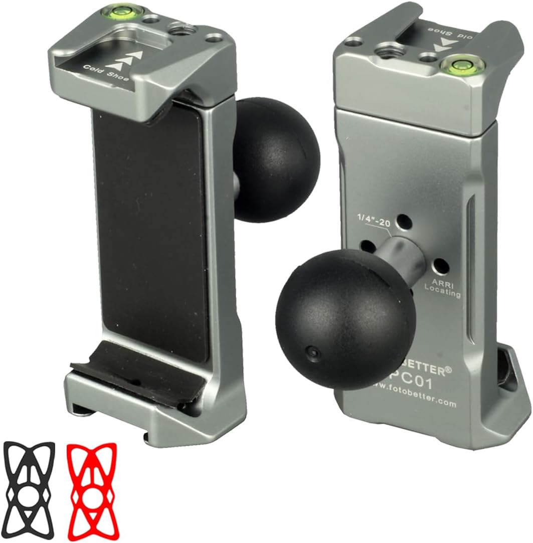 Soporte teléfono bola 1" comp RAM B bicicleta coche