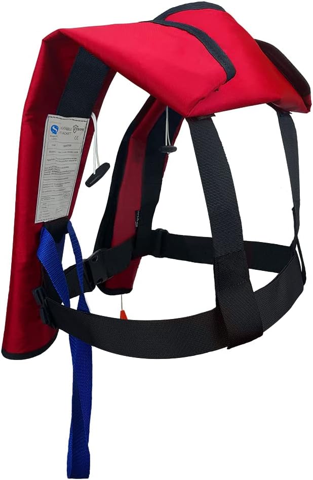 Chaleco salvavidas inflable manual para adulto