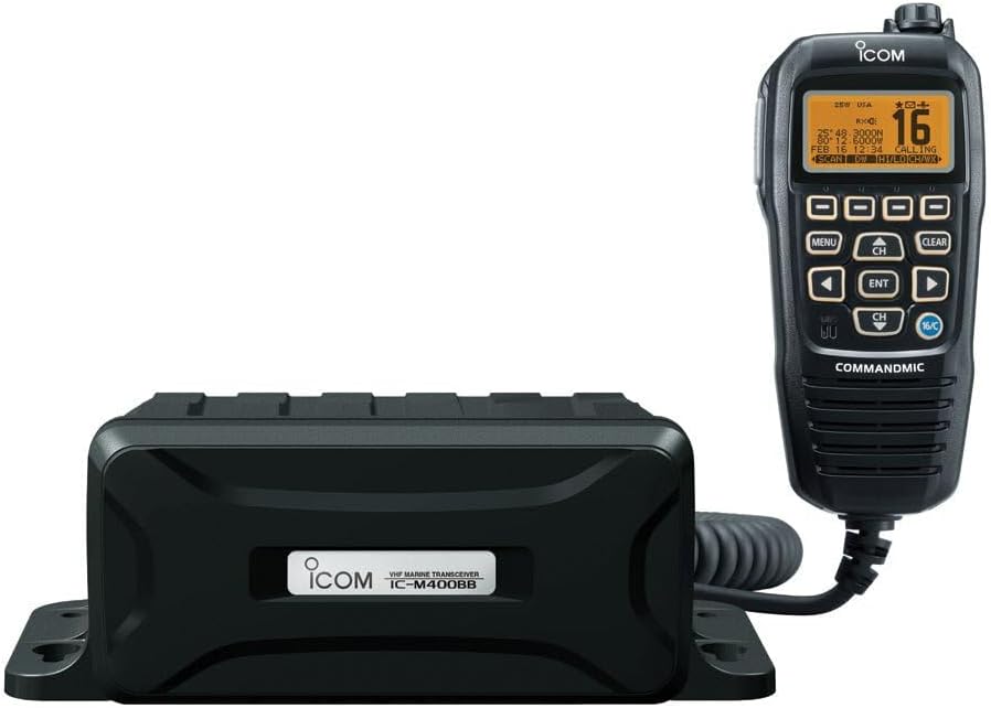 Transceptor VHF marino Icom IC-M400BB negro