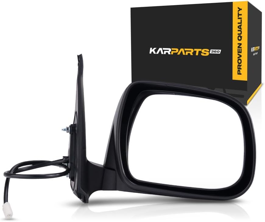 Espejo puerta Toyota Tacoma lado pasajero negro