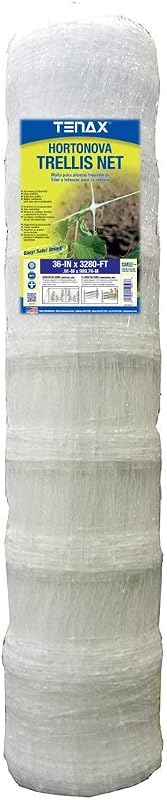 Red enrejado para plantas 36pulg x 3280ft color blanco