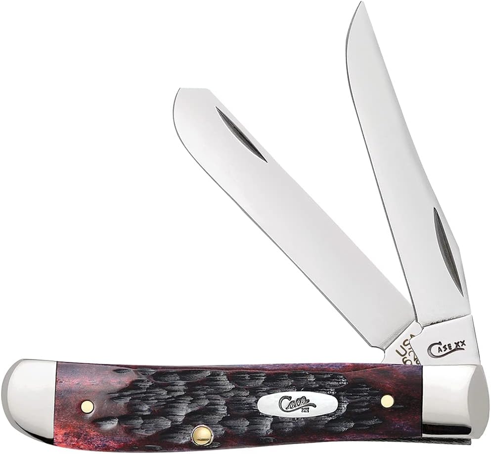 Navaja bolsillo mini trapper hueso crimson 8.9cm