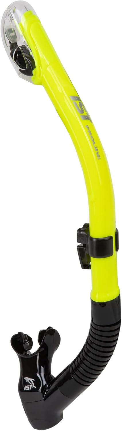 Snorkel seco con tubo flexible y protector salpicaduras