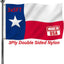 Banderas Texas doble cara 3x5ft nailon resistente 320D