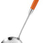 Cuchara ranurada acero inox mango madera espátula wok 14.2pulg
