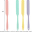 Set 4 Espátulas Silicona Antiadherentes 9.8pulg