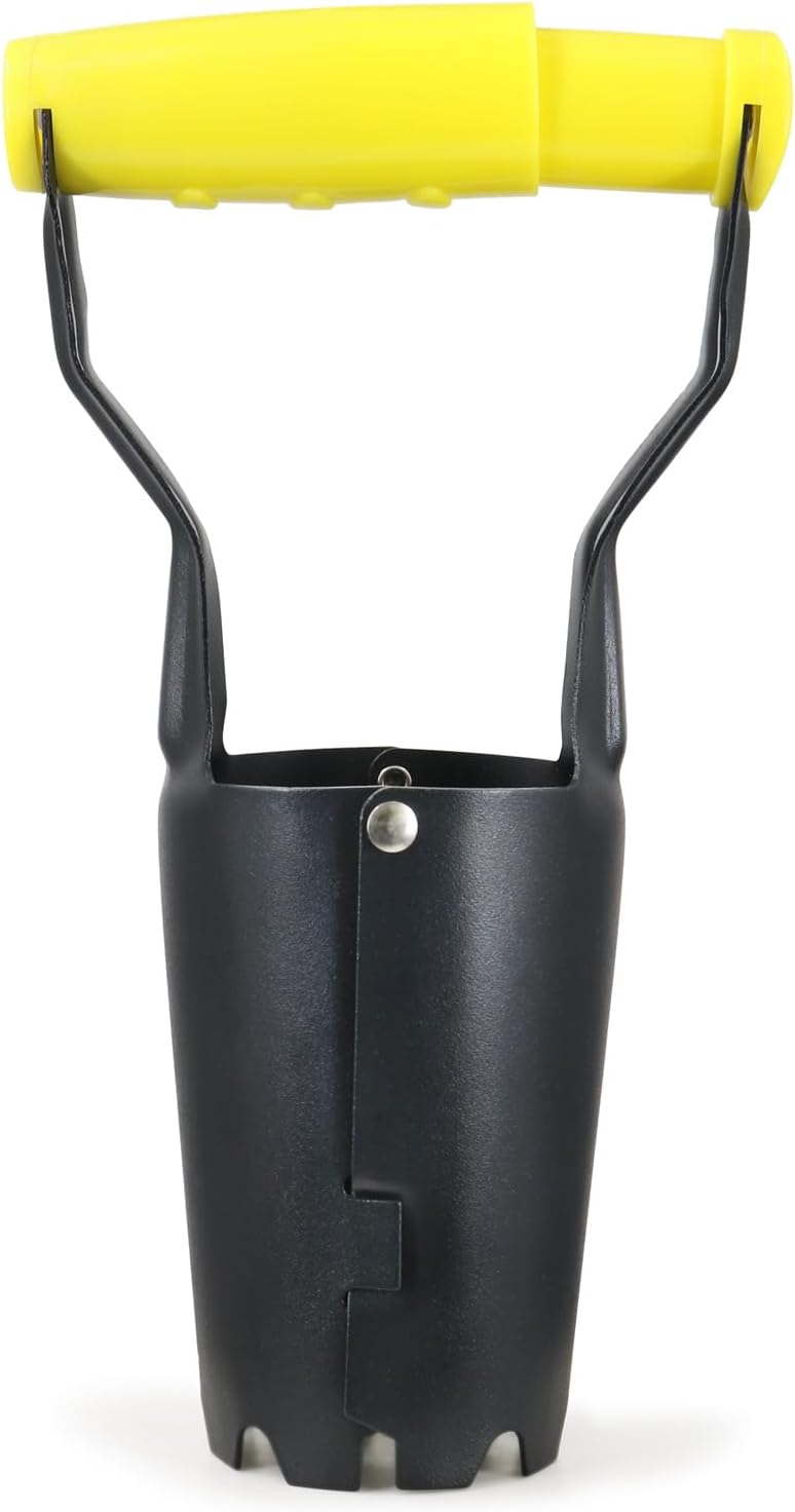 Trasplantadora acero inox ergonómica plateado negro