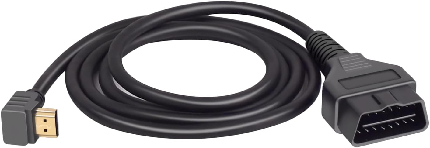 Cable OBD2 SCT X4 59" negro para Ford Powerstroke