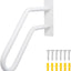 Barandilla escalera blanca 21" para exteriores 1-3 escalones