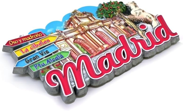 Imán Madrid puerta Alcala cibeles metro gran via