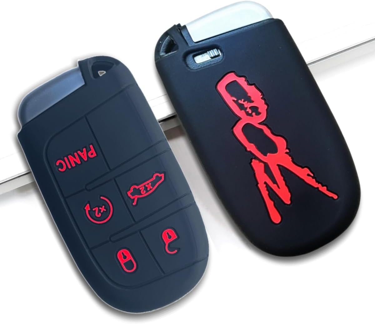 Llavero coche con funda silicona suave para Chrysler 300