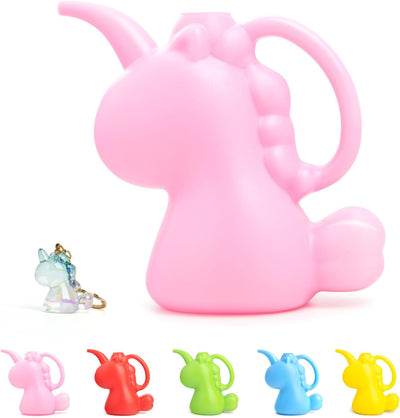 Regadera unicornio 1L para oficina casa jardín interior rosa
