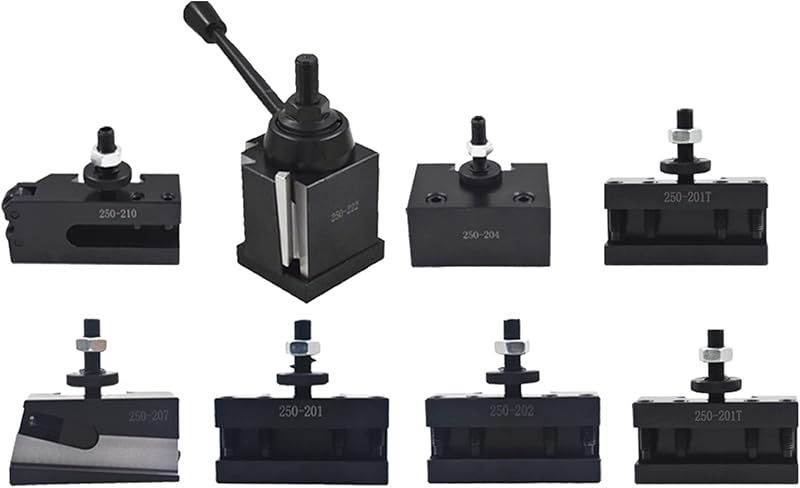 Set 8 Pzas Postes Herramienta Torno Swing CNC 10-15"