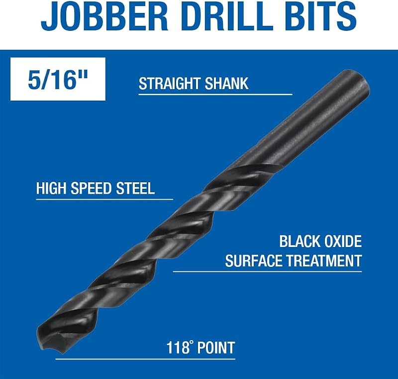 Herramienta corte metal madera 5/16pulg 12uds acero
