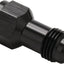 Adaptador AN6 acampanada aluminio negro