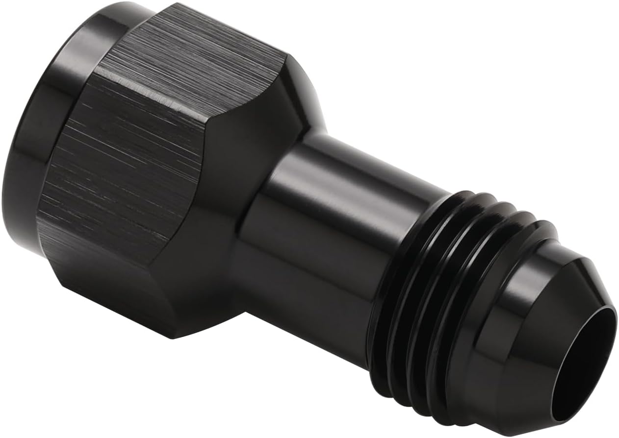 Adaptador AN6 acampanada aluminio negro