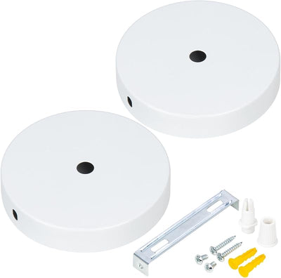 Kit 2 toldos placa lámpara techo con accesorios 3.3pulg