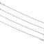 Cable seguridad 8pulg set 4 luces acero inox doble bucle DJ