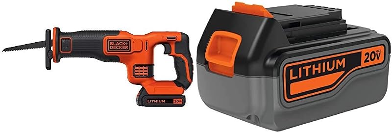 Sierra Recíproca 20V con Batería Litio 4Ah